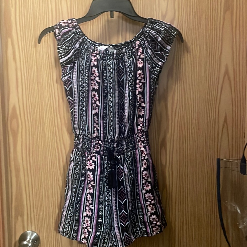 Justice girls romper 